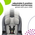 thumbnail image 6 of Cosco Kids Entrada Infant and Toddler Convertible Car Seat, Shady Day, Grey, 6 of 16