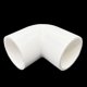 thumbnail image 3 of 10 Uds codo de PVC 16mm diámetro interior conector de 90 grados accesorio de tubería blanco, 3 of 5