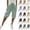 07# Mint Green, variant on Plus Size Bermuda Shorts for Women Knee Length Cotton Linen Elastic Waist Drawstring Shorts Summer Loose Capri Pant Wine S
