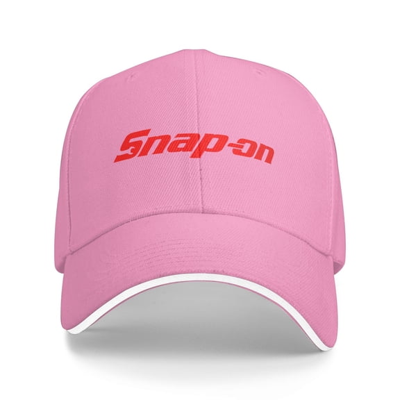 Snap-On Logo Unisex Sandwich Cap Classic Baseball Capunisex Adjustable Casquette Dad Hat