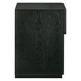 thumbnail image 6 of Petra 1 Drawer Wood Nightstand in Black Finish, 6 of 6