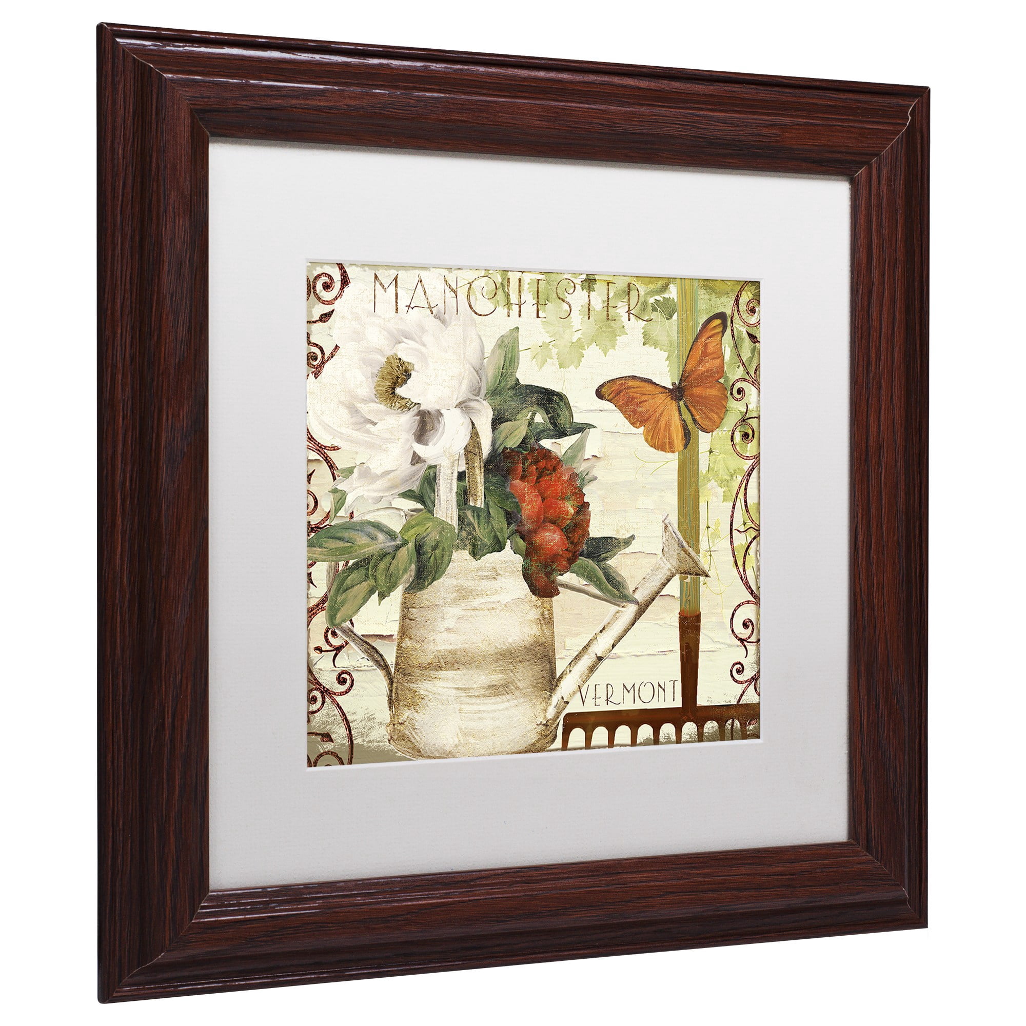 "Vermont Summer III" Canvas Art by Color Bakery White Matte, Wood Frame