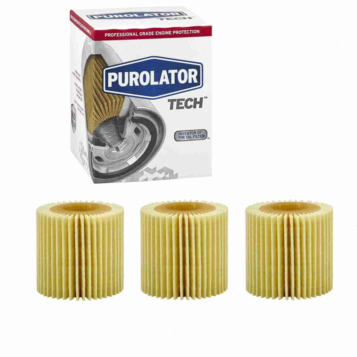6 pc Purolator TECH TL25608 Engine Oil Filters for 04152-31090