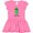 Raspberry with Polka Dots, variant on Inktastic Chill Dill Girls Toddler Dress