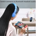 thumbnail image 4 of Type C Bluetooth 5.0 Transmitter USB Gaming Console PC Wireless Audio Transmitter for PS4, PS5, Switch, PC with Low Latency and AptX Adaptation, Type-c to USB Adapter Included, 4 of 6