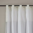 thumbnail image 3 of Rideau de Fenêtre en Polyoni Pintuck Amherst Gris 84" Panneau, 3 of 4
