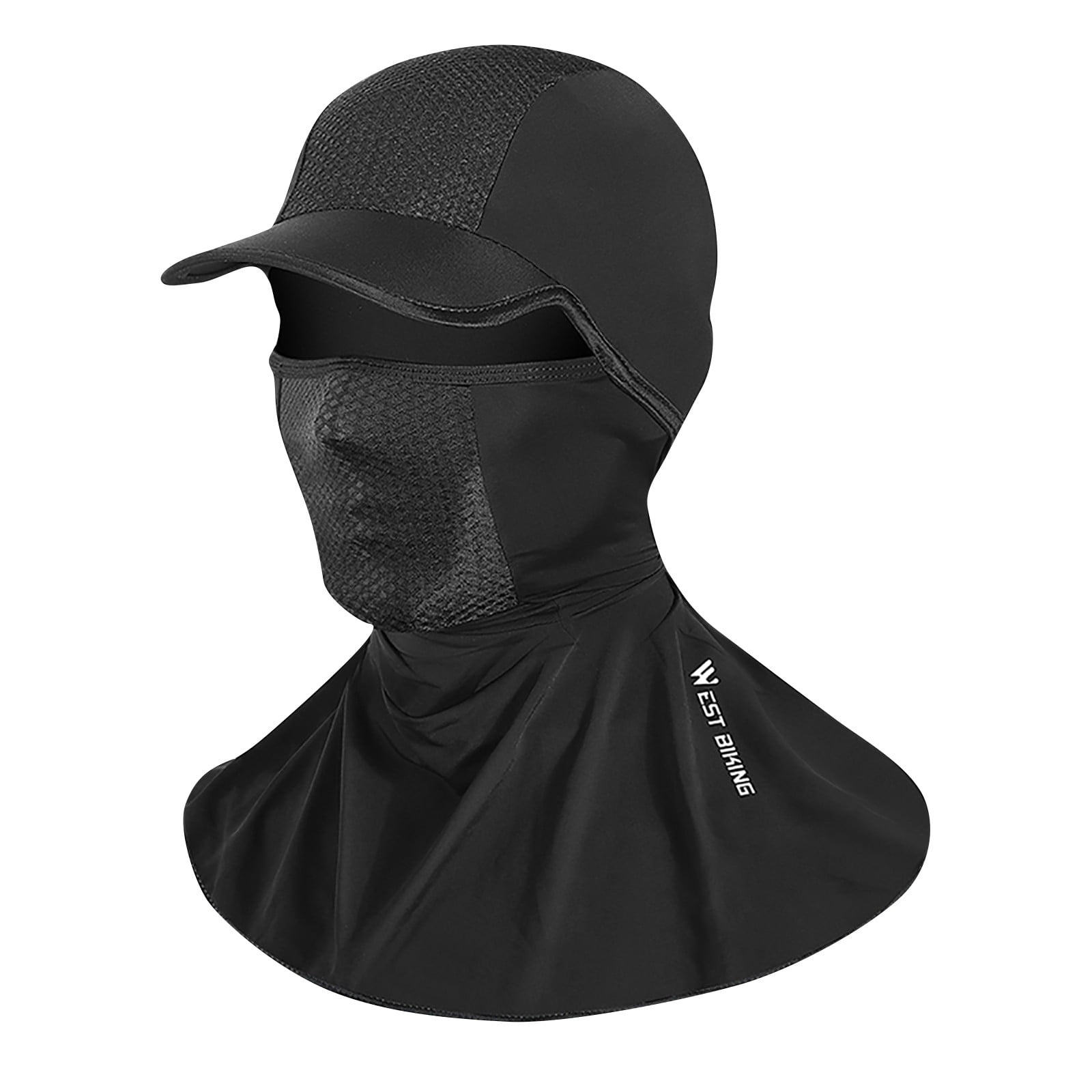 Face Mask Winter Summer Ice Silk Headgear Full Face Sunscreen Breathable  Fishing Cycling Mask 