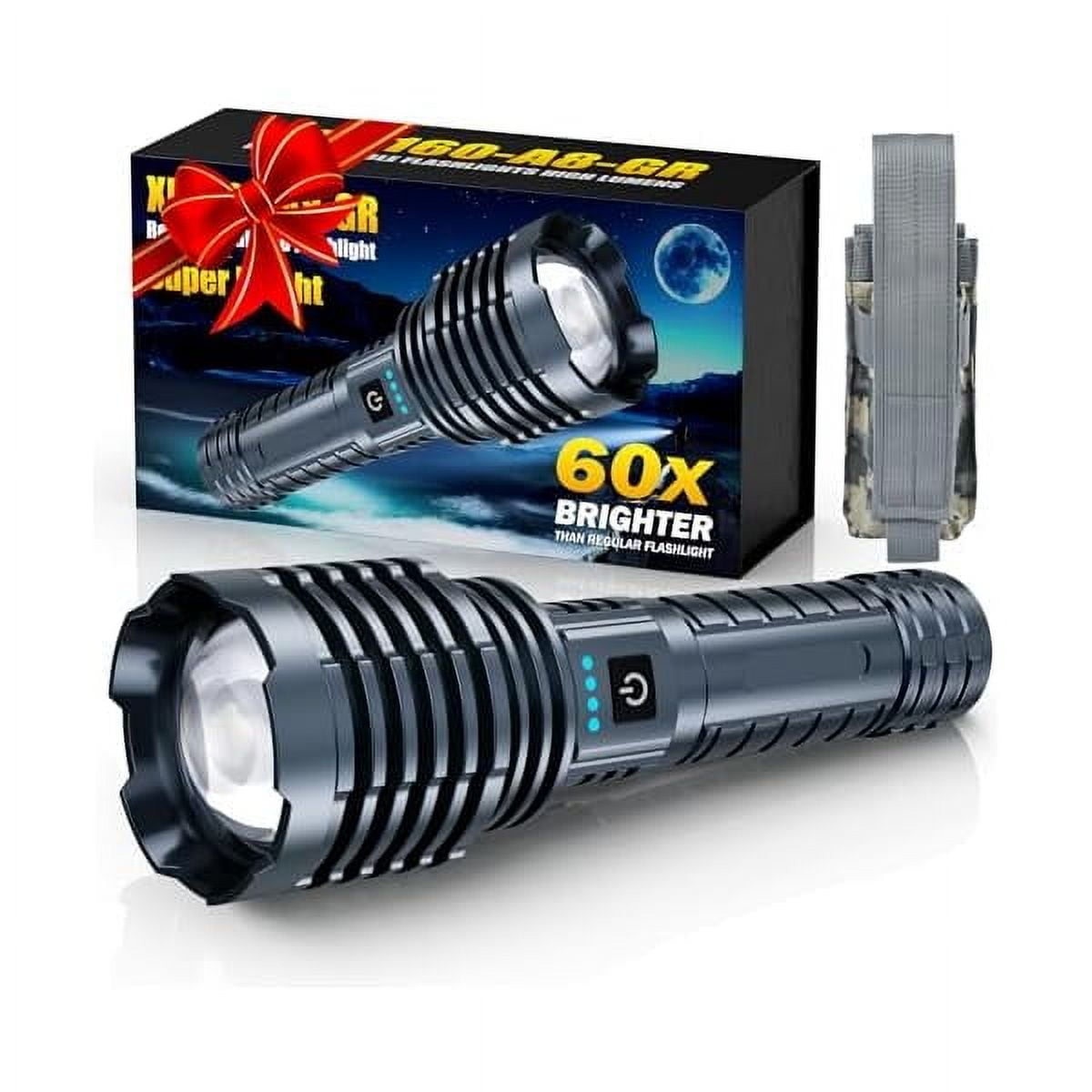 TrustFire T30R Tactical High Charger Flashlight, 460 Lumens, USB