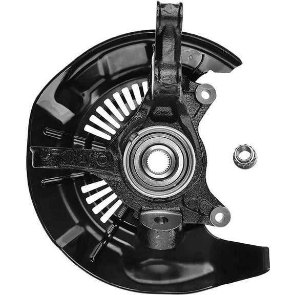 A-Premium Wheel Hub Bearing and Knuckle Assembly Compatible with Toyota Highlander 2008-2017 Lexus RX350 RX450h 2010-2015 Front Driver Side