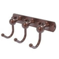 thumbnail image 4 of Allied Brass Shadwell 3 Position Wall Mounted Hook Rack, 4 of 7