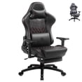 thumbnail image 1 of Silla Gamer Dowinx Elite LS6689S Ergonómica Ejecutiva Reclinable con Masaje y Reposapiés – Cuero Premium, 1 of 10