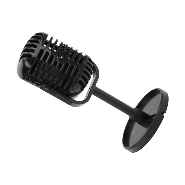 Classic Prop Microphone Simulation Entertainment Fake Toy for Party Plastic