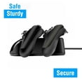 thumbnail image 6 of SLTG2020 PS4 Dual LED Dock with USB Cable for PS4/PS4 Slim/PS4 Pro Black 1 Total, 6 of 12