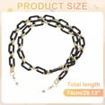 thumbnail image 2 of Acrylic Glasses Chain, Eyeglass Chain Holder Strap Chains, 2 of 5