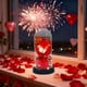 thumbnail image 4 of Regalo de San Valentín, flores eternas, ramo de flores secas, rosas con tapa de cristal, flores de jabón, regalo de cumpleaños luminoso, arreglo práctico., 4 of 6