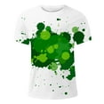 thumbnail image 2 of toraway Vêtements d'Été Chemise de Compression Homme T-Shirt Col Rond Manches Courtes Motif Couleur Impression Art de Rue Haut de Sport S, 2 of 3