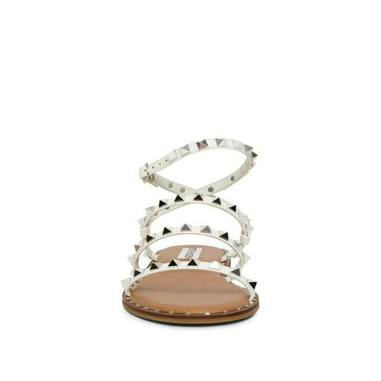 Steve madden women's travel rockstud flat sandals new arrivals