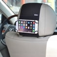 thumbnail image 3 of WANPOOL Universal Car Headrest Mount Holder for Cell Phones and Tablets – iPhone 6 / 6s / 7 Plus –Huawei Mate 9 –, 3 of 5