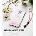 thumbnail image 4 of Ringke Slim (Cherry Blossom) Case Compatible with Samsung Galaxy S9 Plus, Solid Sakura Petal Fashionable Design Cover with Wrist Strap - White, 4 of 10