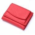 thumbnail image 1 of Cartera pequeña de cuero Laklulu, monedero RFID, 1 of 5
