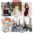 thumbnail image 5 of Soutien-gorge Rehausseur Sans Bretelles Auto-Adhésif Plongeant Invisible Dos Nu, A, 5 of 5
