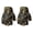 Camouflage, variant on Shenmeida 1 Pair Cycling Mittens Hard Shell Protection Finger Protections Half Fingers Shockproof Mountain Cycling Gloves Outdoor Supply