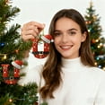 thumbnail image 4 of Decoraciones de Árbol de Navidad 2D Acrílico Decoración Carta Colgante con 26 Letras Diy Navidad Decoración Del Hogar Ornamentos Del Árbol de Navidad, 4 of 5