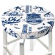 thumbnail image 3 of Balery Skiing Enthusiast Fundas de asiento para taburete de bar redondo de tela de terciopelo ajustables que protegen de arañazos y manchas para sillas de 14 a 17 pulgadas.-13 inch, 3 of 7