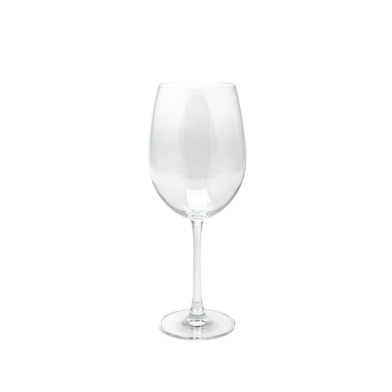 NUDE Pure Set of 4 Lead Free Crystal All Purpose Wine Glasses 8.5 oz.