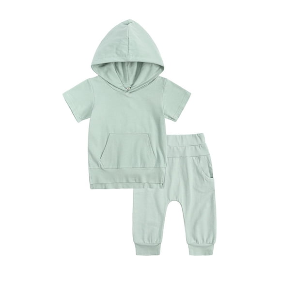 4t Designer Clothes Boys Sweatsuit 4t Toddler Kids Baby Boy Girl Clothes Summer Short Sleeve Hooded T Shirt Sweatshirt Tops Long Pants Set Casual Outfit