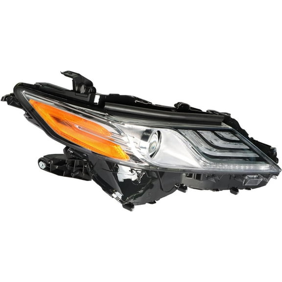 OTTULUR Headlight Assembly Replacement for Toyota Camry XLE/XSE Headlights Full LED 2018-2020 RH Set Passenger Side