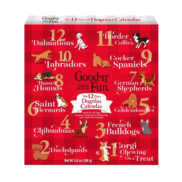 Good ‘n’ Fun "The 12 Days of Dogmas" Holiday Calendar