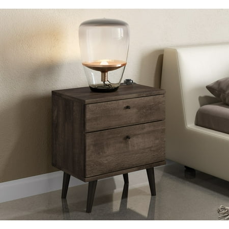 Midtown Concept Oslo Nightstand Bedside Table Walmart Com