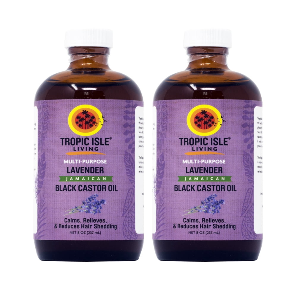 Tropic Isle Jamaikanisches Schwarzes Rizinusöl – 4 Oz – Natürliches Haar- & Hautpflegeöl