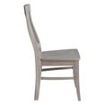 thumbnail image 6 of International Concepts Cosmo Dining Chair in Gray Taupe (Set of 2), 6 of 7