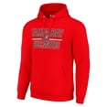 thumbnail image 2 of Unisex Starter Red Tampa Bay Buccaneers Team Mesh Print Graphic Tri-Blend Pullover Hoodie, 2 of 3