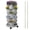 Gray With PV Tube, variant on 5-Tier Stackable Vertical Planter with Movable Trays, Includes PVC Pipes, Ideal for Strawberries, Herbs & Vegetables, Indoor & Outdoor Use, Perfect Mother's Day Gift