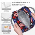 thumbnail image 3 of Disketp American With Lips Bolsa Térmica para Almuerzo, Lonchera con Abertura Amplia y Gran Capacidad, Organizador Reutilizable para Mujeres, Hombres y Adultos, 3 of 6