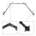 thumbnail image 1 of Atilla 13/16" Bay Window curtain rod 20"-36", 38"-72" - Black,(ABay-40-2), 1 of 4