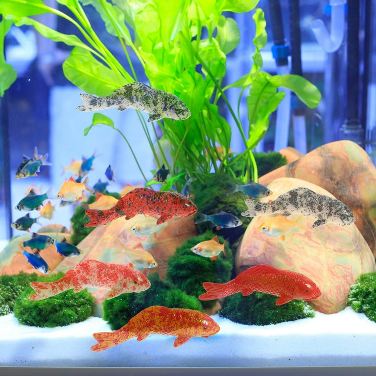 20Pcs Small Fish Statue Simulated Fish Craft DIY Fish Tank Fake Fish Decoration Aquarium Fake Fish