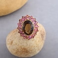 thumbnail image 2 of Smoky Gemstone Ring, 2 of 3