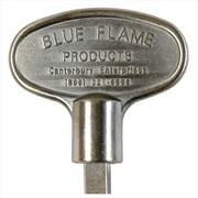 Blue Flame NKY.8.07 Fireplace/Fire Pit-Universal Gas Valve Key - 8" - Pewter