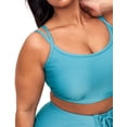 thumbnail image 2 of Adore Me Remy Rib Bra Women's Activewear Plus and Regular Sizes, 2 of 3