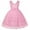 Pink, variant on Vedolay Summer Dresses Toddler Girls Cotton Short Sleeve Dress Loose Casual A-Line Skater Dresses,Pink 3-4 Years