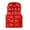 Red, variant on Homenesgenics Puffer Vest for Women Plus Size with Hood Women Fashion Vest Loose Bright Leather Solid Color Stand Collar Cotton Waistcoat Vest Jacket Silver XXXL