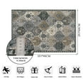 thumbnail image 6 of Lahome 2'x3' Moroccan Area Rug, Non-Slip Washable Indoor Door Mat,Small Oriental Accent Throw Rugs for Bedroom Kitchen Entryway Bathroom,Grey, 6 of 7