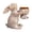 B, variant on Easter Bunny Candle Holder – Decorative Centerpiece for Spring Table, Farmhouse Rabbit Candle Holder for Tealights, Mantel, Dining Table & Holiday Home Decor