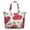 Floral, variant on Space Geek Inspired Travel Bag with Nebula Star Constellation Design Lightweight Weekender Bag with Adjustable Strap, Multipurpose for Yoga, Hiking, Gym Sessions