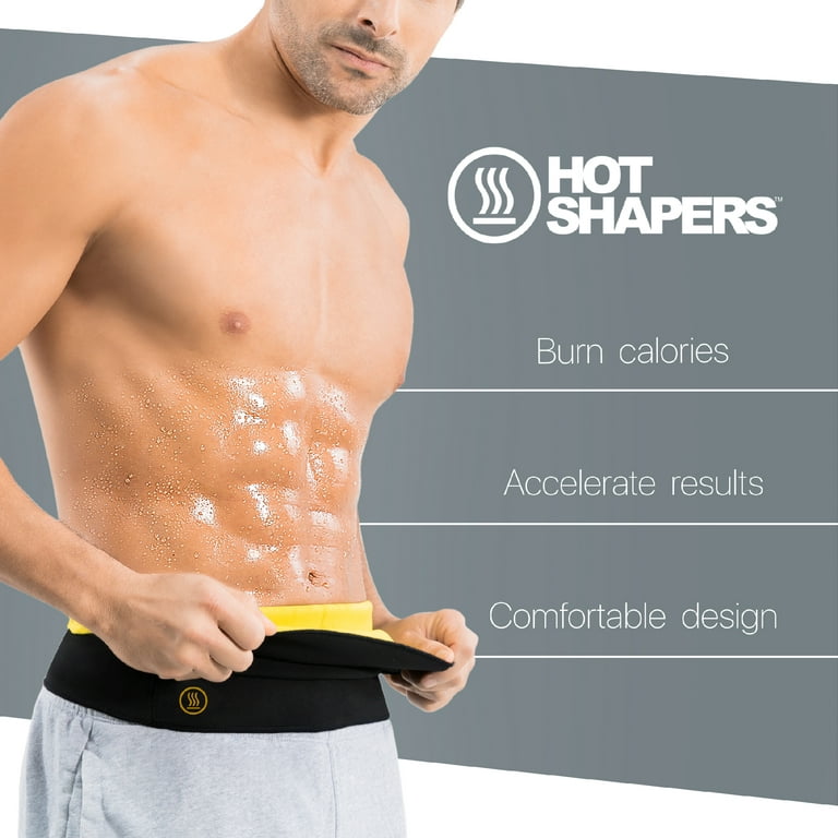 Hot Shapers Thermal Hot Belt for Men - Slimming Compression and
