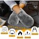 thumbnail image 3 of Usb Electric Heated Slippers Foot Warmers For Men Women, Plush Rechargeable Heating Shoes, Winter Warming Slippers, 3 of 5